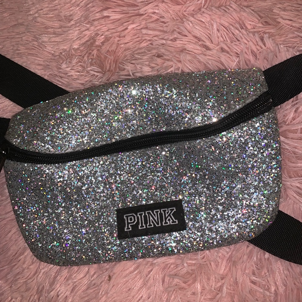 Used Victoria’s secret glitter belt bag